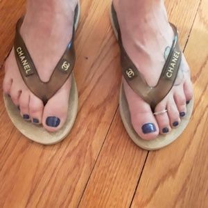 - Chanel Flip Flops